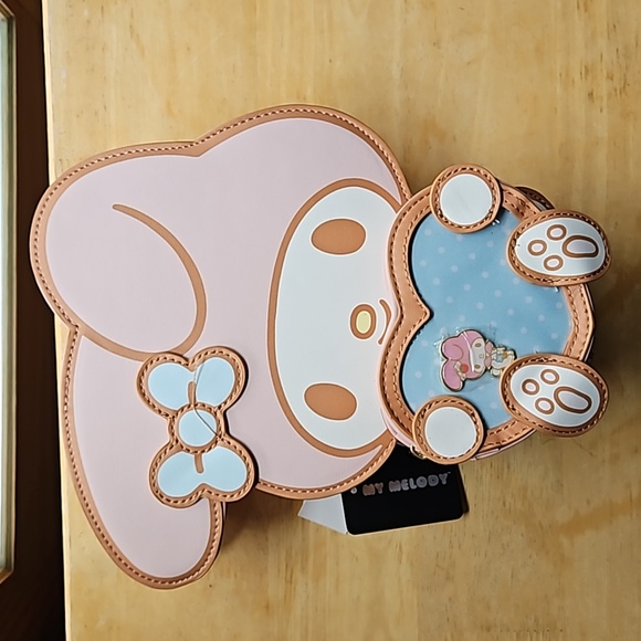 My Melody Pink and Blue Crossbody Bag - Picture 15 of 15